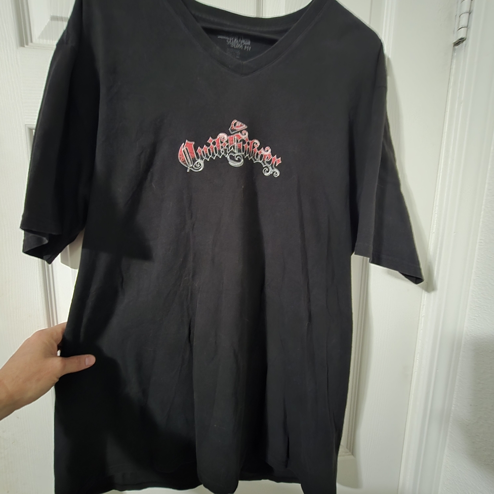 Quiksilver Black Short Sleeve Tee